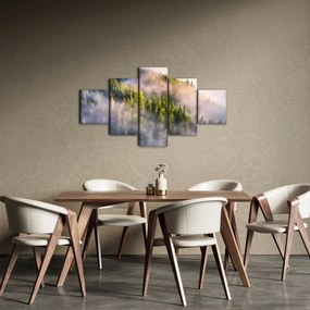 Obraz górskiego krajobrazu (125x70 cm)