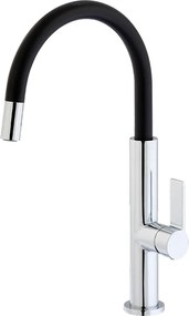 Reflet bateria zlewozmywakowa chromowo-czarna - Essebagno