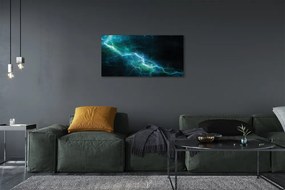 Duży obraz na płótnie Fraktalne Pioruny