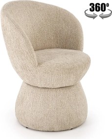 Fotel do jadalni z funkcją obracania K581 Halmar