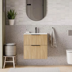 Umywalka Duravit z szafką pod umywalkę TIM 60 cm