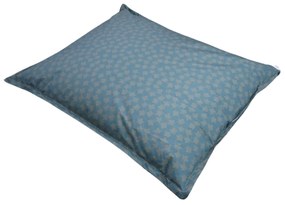 Poduszka do siedzenia na podłogę LAZY BAG 150x125 cm niebieska