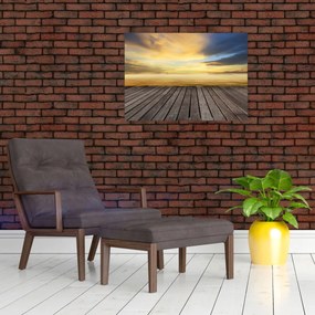 Obraz - Molo z widokiem (70x50 cm)