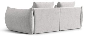 Jasnoszara sofa 232 cm Bloom – Micadoni Home