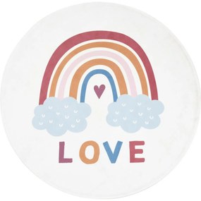 Hatu Dywan dziecięcy Love, średnica 100 cm