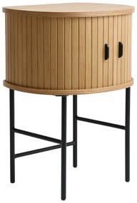 Szafka nocna w naturalnym kolorze Nola – Unique Furniture