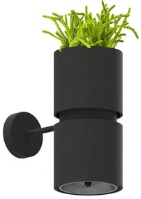 Czarny kinkiet kwietnik - EX605 E8-H85