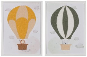 Obrazki dziecięce zestaw 2 szt. 30x40 cm Balloon – Ixia