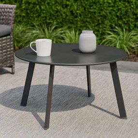 Stolik ogrodowy metalowy SAONA, Ø 70 cm