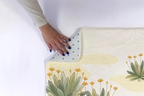 Dywanik do łazienki Dywanik do łazienki Rośliny Kwiaty