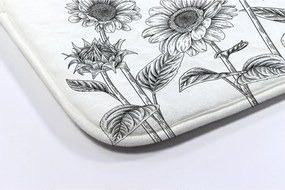 Dywanik łazienkowy Dywanik łazienkowy Słoneczniki Kwiaty