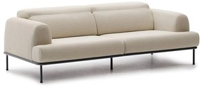Beżowa sofa z materiału bouclé 234 cm Aurum – Kave Home