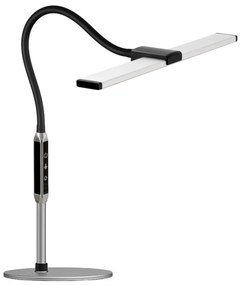 Lampa LED na biurko LUCIO, podstawa, pilot zdalnego sterowania