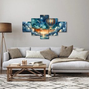 Obraz - Lot pod nocnym niebem (125x70 cm)