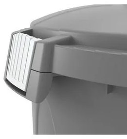 Kosz na śmieci Dustbin, 50 l, szary, 50 l