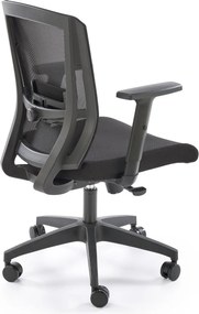 Fotel biurowy z regulacjami Paredes Halmar, zgodny z normą BHP