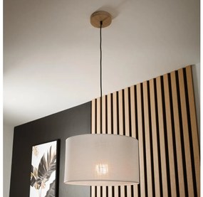 Lampa wisząca ANTONIO na linku 1xE27/60W/230V dąb