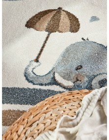 Kremowy dywan dziecięcy 120x170 cm Walk like an Elephant Rainy Party – Villeroy&amp;Boch