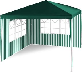 Pawilon ogrodowy 3 x 3 m + 2 ścianki boczne z oknami