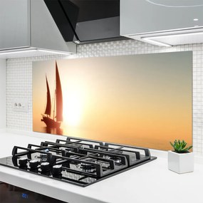 Panel nad blat kuchenny Rejs o Zachodzie Słońca