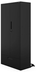 Megan Czarny - szuflada pojedyncza 185 cm