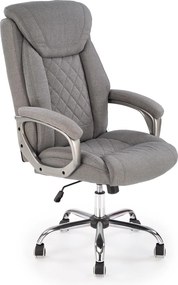 Szary fotel gabinetowy Helder 2 Halmar