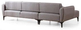 Jasnoszara sofa narożna Belissimo, narożnik lewy – Balcab Home