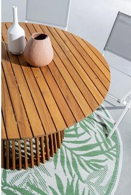 Okrągły stół ogrodowy z litego drewna akacjowego ø 120 cm Rodano – Bizzotto