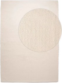 Dywan 100 % bawełna Zaran Organic Ecru 120 cm x 170 cm