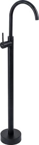 Bateria umywalkowa podłogowa Rea Lungo Czarna