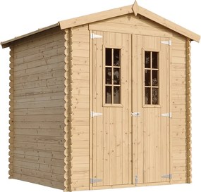 Drewniana szopa ogrodowa - 180 x 180 x 218 - 2,82 m2 - M320C