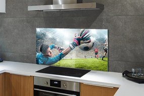 Szklany Panel Dynamika Bramkarskiej Obrony