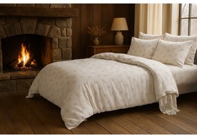 Matex Pościel muślinowa Gałązka, 140 x 200 cm, 70 x 90 cm