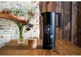 Czarny termos 1 l Corto – Vialli Design