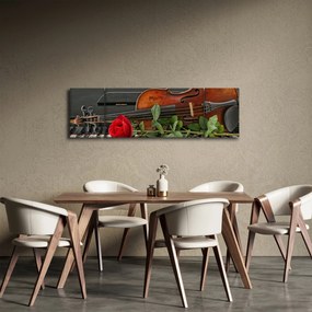 Obraz - Pamięć muzyka (170x50 cm)