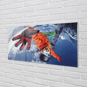 Panel nad Blat Kuchenny Snowboardzista w Akcji