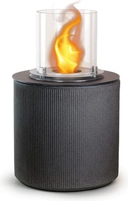 Kominek bioetanolowy MODIGLIANI z szarego żeliwa do użytku wewnątrz i na zewnątrz, śr. 36 x wys. 56