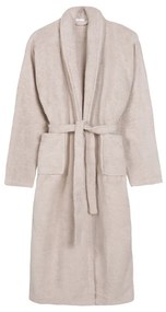 Beżowy bawełniany szlafrok w rozmiarze XL/XXL Terry – HIP