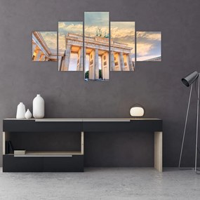 Obraz - Brama Brandenburska, Berlin, Niemcy (125x70 cm)