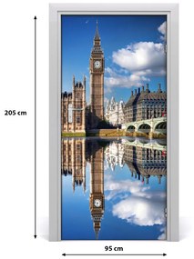 Fototapeta samoprzylepna na drzwi Big Ben Londyn