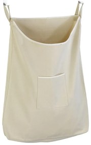 Beżowy wiszący kosz na pranie Wenko Door Laundry, 65 l