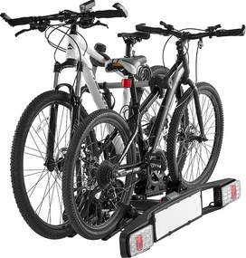 Wspornik do Przechowywania Rowerów, SucceBuy Składany Bagażnik Rowerowy na 2 Rower, Kompatybilny z Odbiornikami 5 cm