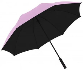 Knirps U.900 XXL ROSE WITH BLACK - ultralekki parasol