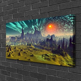 Obraz canvas Modernistyczna Kompozycja Graficzna