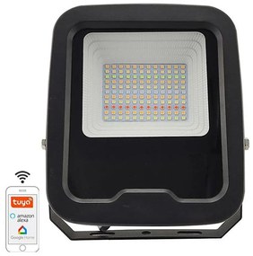 LED RGB Ściemnialny naświetlacz LED/30W/230V 3000K-6500K Wi-Fi Tuya IP65