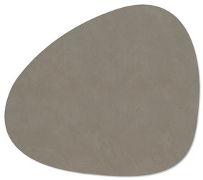 Mata stołowa ze skóry ekologicznej 37x44 cm Curve L Nupo – LIND DNA