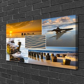 Zdjęcie na płótnie Lazurowy Ocean i Piasek