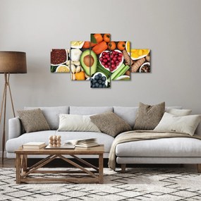Obraz - Zdrowa żywność (125x70 cm)
