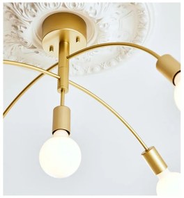 Lampa sufitowa w kolorze złota Markslöjd Cygnus, szer. 70 cm
