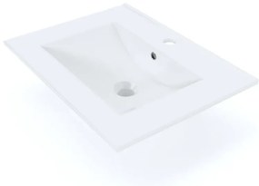 Szafka pod umywalkę DUESA 1S 60cm dąb złoty HALMAR